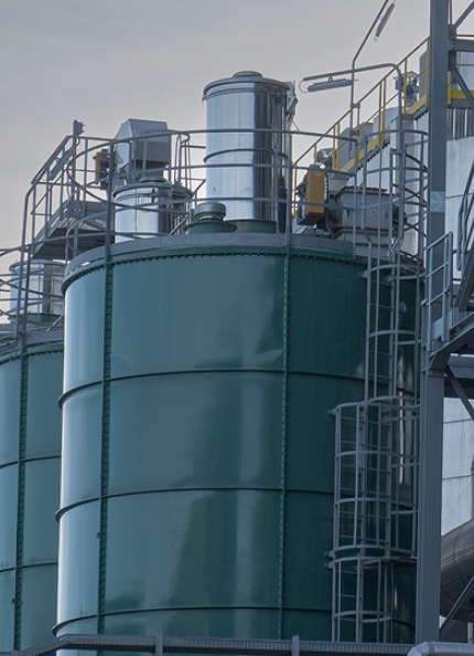The San Vittore waste-to-energy plant.